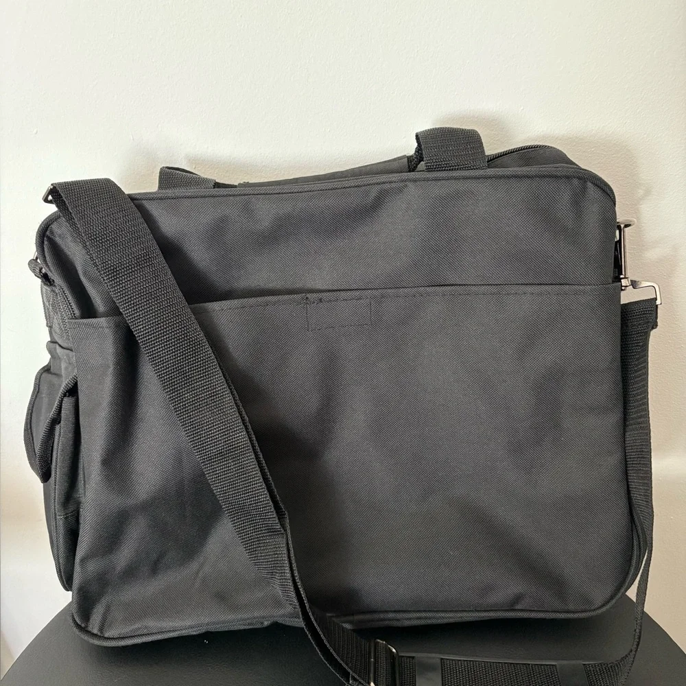 New: Vintage PBR Large Logo Stock Contractor Black Laptop/Messenger Bag.Western